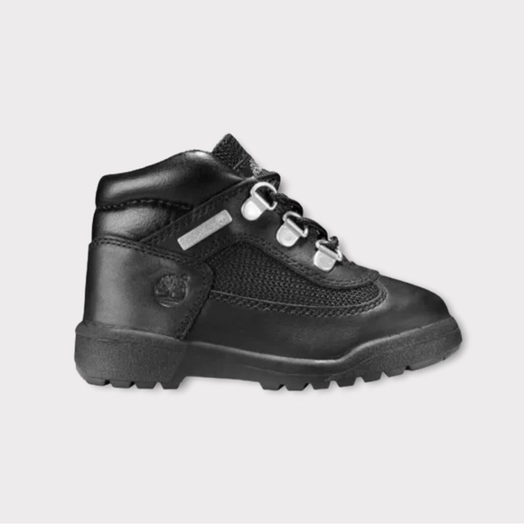 Timberland Field Leather Black Boots